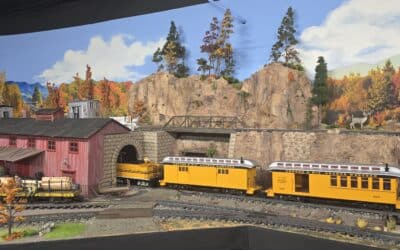 Take a Journey Through Time with a Tri-State Train Layout